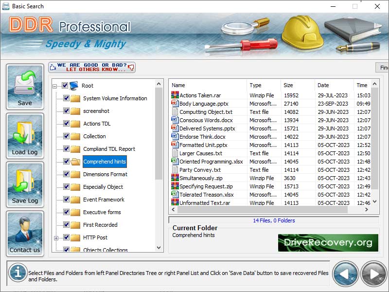 Screenshot of Drive Recovery Software 5.2.9